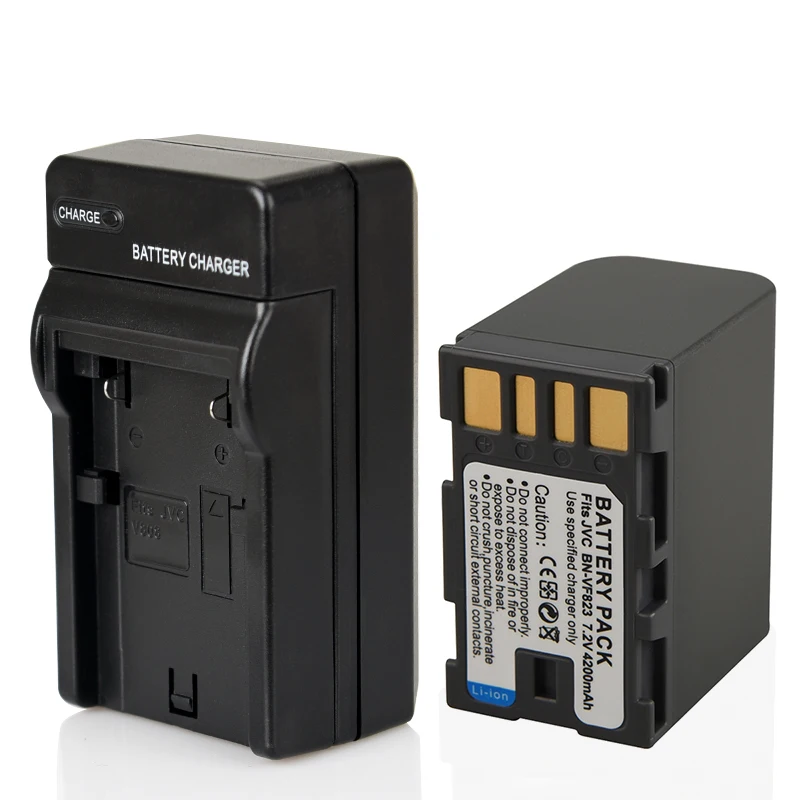 4200 мА/ч BN VF823 VF823U Камера Батарея для JVC GZ HD7 MG575 MG555 HD3 MG255 MG155 MG135 MG130 MG175 MG150 GR D750 D760 +