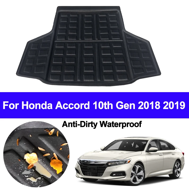 Автомобильный задний багажник для багажника коврик багажа ковров Honda Accord 10th Gen 2018
