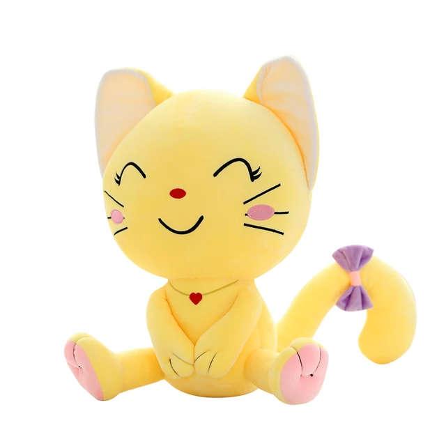 Emoji Pillow, Expression Cat, Plush Toys, Sitting smilies Cat Doll