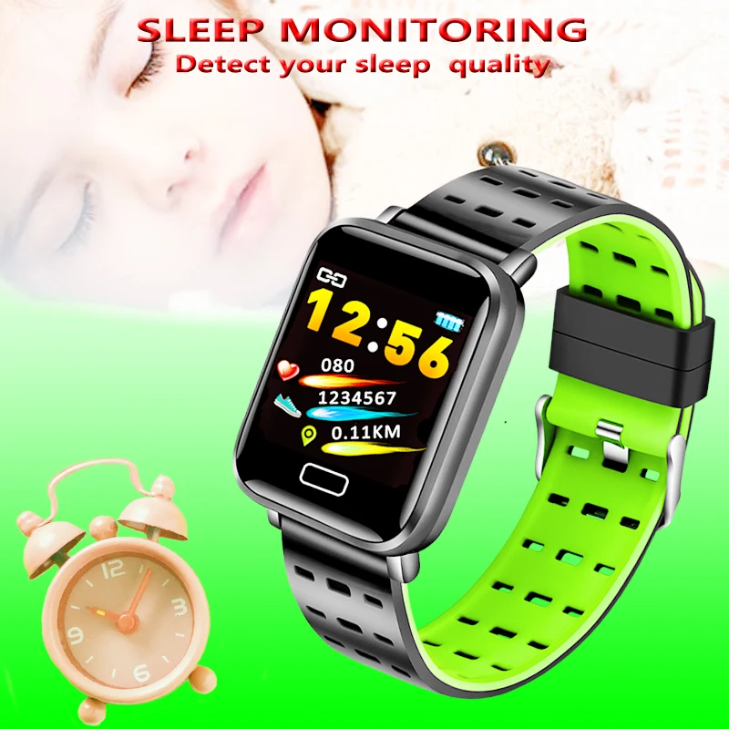 

BANGWEI Smart Sport Men Watch IP67 Waterproof Fitness Watch Pedometer Tracker Heart Rate Monitor Smart Watches For Android IOS