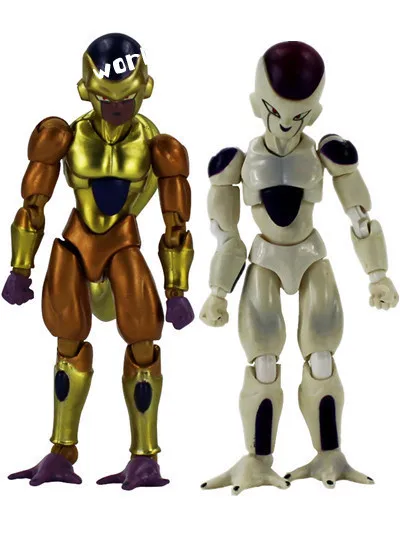 

2 stili SHF Dragon Ball Z DBZ DORATO Freezer mobile PVC Action Figure Collection Model Toy Dolls Per Il Natale regali