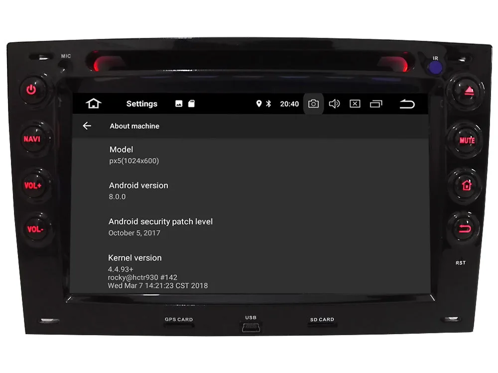 Top 7" Octa Core 4G Android 8.1 4GB RAM 64GB ROM BT Car DVD Player Radio Stereo Head Unit GPS Glonass For Renault Megane 2 2003-2010 5