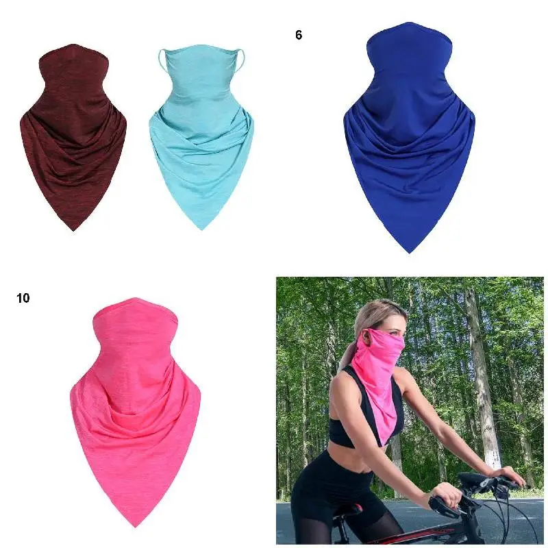 وشاح رقيقة دراجة الدراجة Sunproof لل حماية الرقبة تنفس لل تنزه في الهواء الطلق BB55