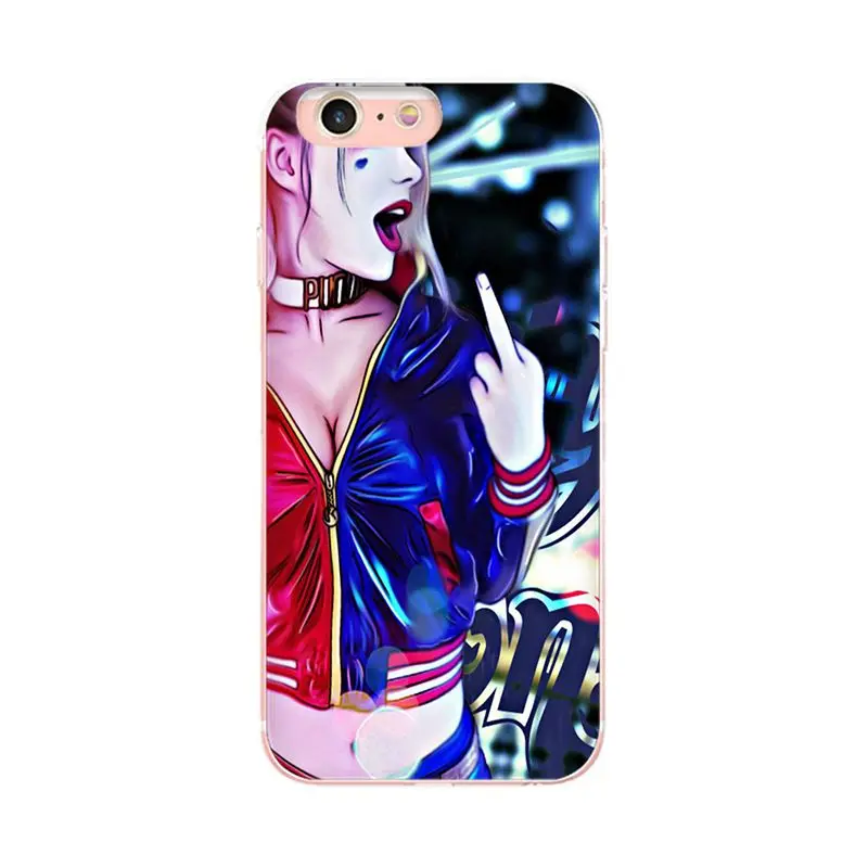 MaiYaCa Harley Quinn Case For iphone 6 6plus New Personalized print Phone Accessories Case For iPhone X 8 7 6S 5s se Cellphones MaiYaCa Harley Quinn Case For iphone 6 6plus New Personalized print Phone Accessories Case For iPhone X 8 7 6S 5s se Cellphones