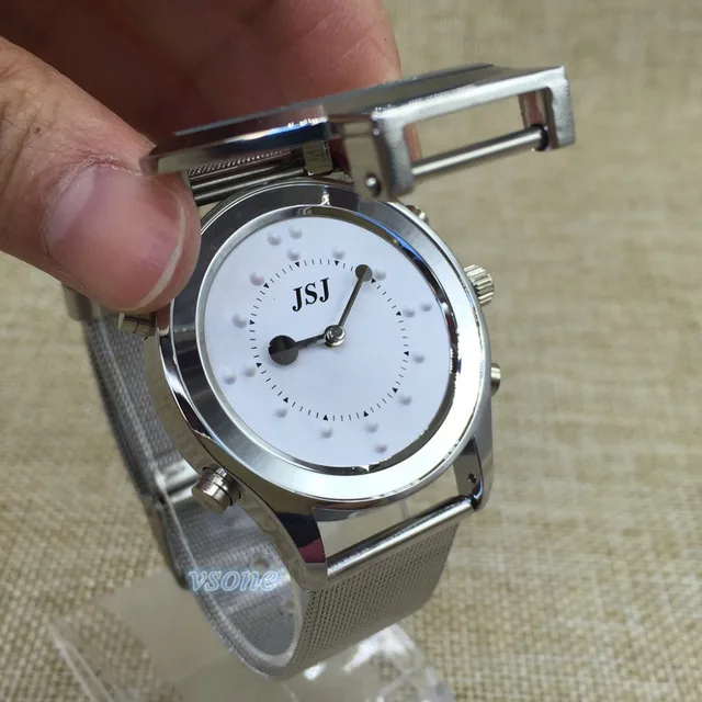 Cool German Talking And Tactile Function 2 in 1 Watch For Blind People Or Visual Cool German Talking And Tactile Function 2 in 1 Watch For Blind People Or Visual