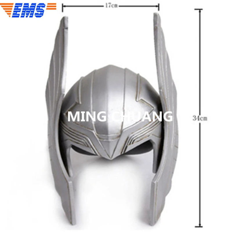 

The Avengers Cosplay Thor Helmet Props 1:1 Art Craft Resin 34CM Christmas Present Action Figure Collectible Model Toy J627