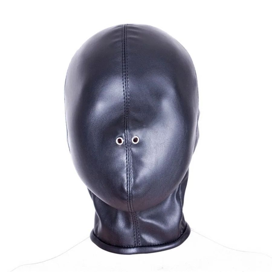 Restraints Hands Wrists Arm binder Black Leather Tight Single Glove Bondage
