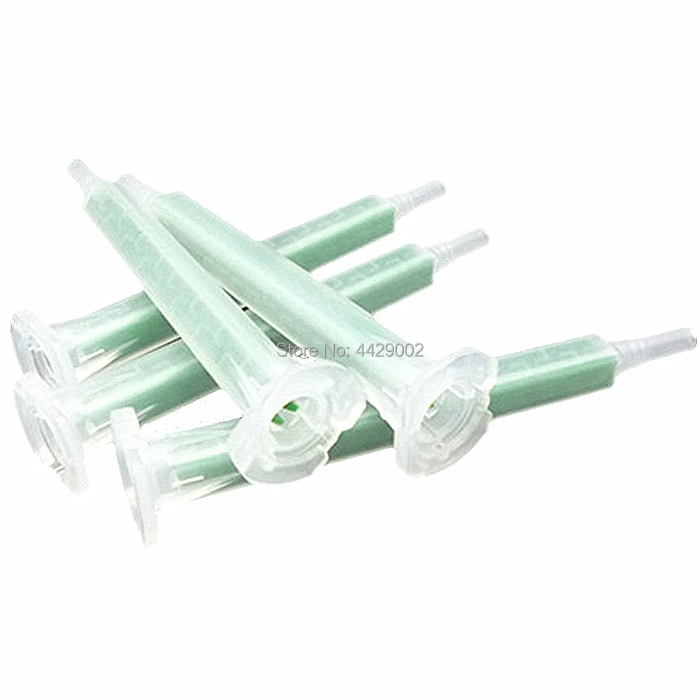

5pcs Epoxy Nozzle Mixer Plastic Epoxy Adhesive Mixing Nozzle Tip Structural Adhesive AB Glue Mixing Tube Static Mouth Nozzles