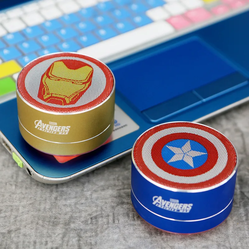 MARVEL/Marvel Bluetooth динамик Железный человек Американский капитан автомобиль бас