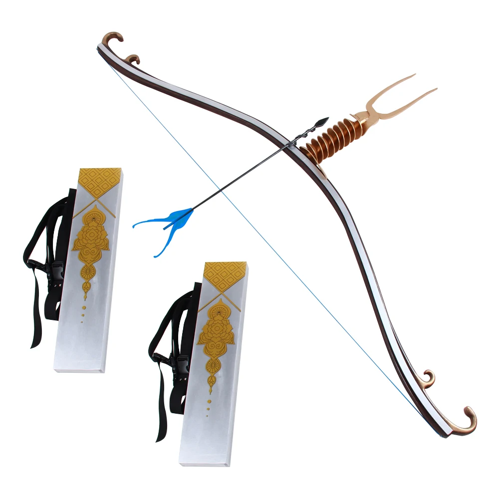 Fate grand order Archer Cosplay Arjuna Agni Gandiva Bow & Arrow & Quiverin Costume Props from