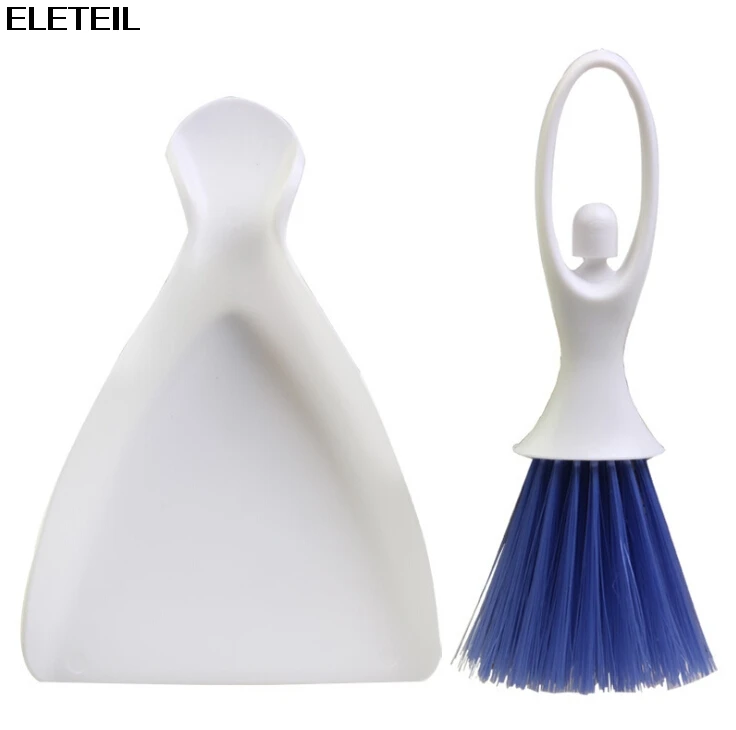 

for Computer Car Keyboard Mini Desktop Sweep Cleaning Brush Small Broom Dustpan Set Shovel Dust Daily Gadgets A30