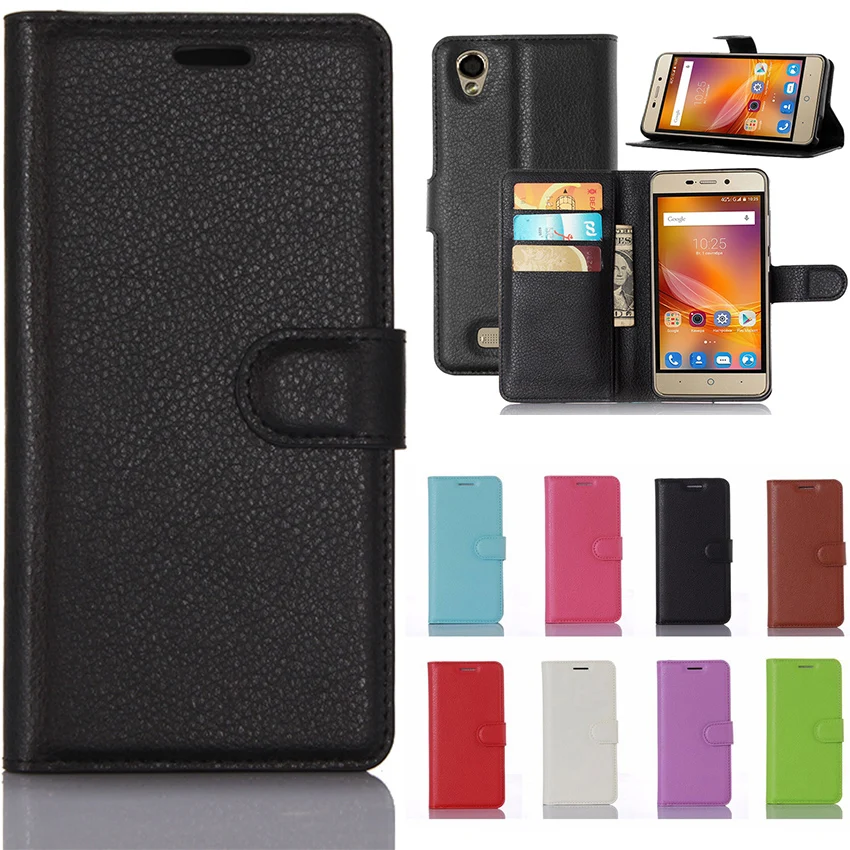 Luxury Retro Flip Case For Zte Blade X3 Leather + Soft Silicon Wallet Cover For ZTE Blade D2 T620 Case phone bags Coque Fundas