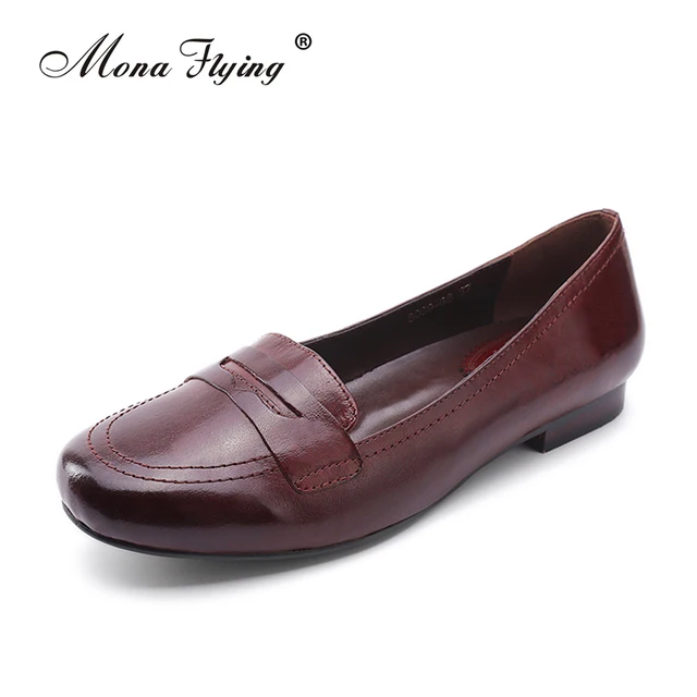 Aliexpress.com : Buy Women's Flats Shoes 2017 Brand Genuine Women's Flats Shoes 2017 Brand Genuine Leather Women Dress Shoes for Women Office Ladies Handmade Big - Aliexpress.com : Buy Women's Flats Shoes 2017 Brand Genuine