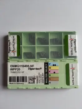 

WALTER 10PCS CARBIDE INSERT DNMG110408-NF WPP20