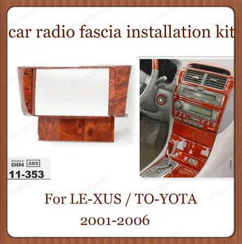 

2-DIN for LE-XUS LS-430 UCF-30 2001-2006 for TO-YOTA Ce-lsior UFC30 2001-2006 car Radio Installation Trim Fascia Panel