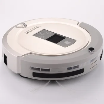 

Free shipping 2017 new arrival Sweep/ Vacuum/ Mop/ Sterilize Vacuum Robot cleaner With Remote Control LCD Touchscreen
