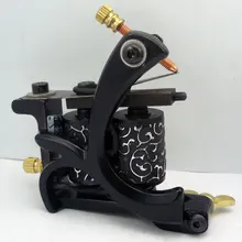 10 шт/лот профессиональная Литая железная для татуировок машина 10 Обертывания Катушки из нержавеющей стали татуировки тела искусства Ружья Катушки машины LPC-ITM-7031-1A