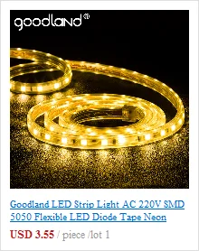 Goodland Светодиодные ленты 12V Светодиодная лента световой полосы RGB ленты SMD 5050 2835 гибкая лента 5 м 10 м Диодная лента с дистанционным управлением Подсветка для ТВ