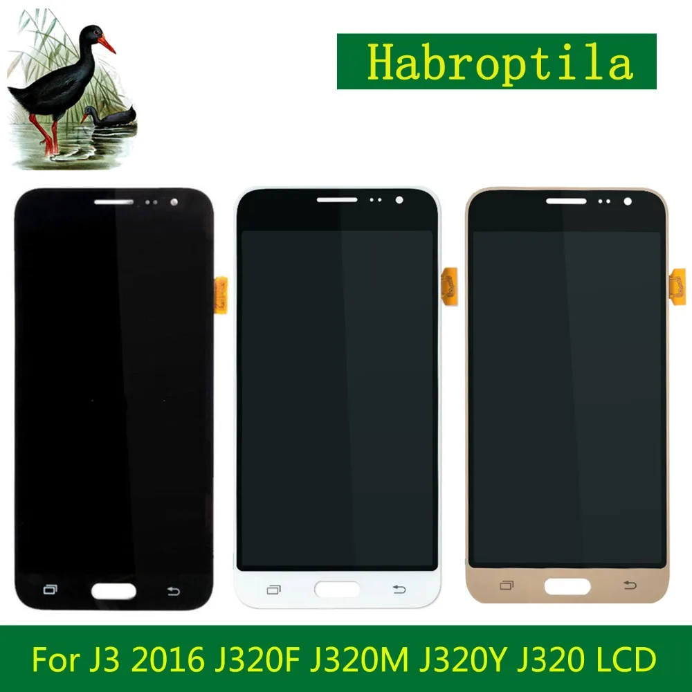 

5.0" For Samsung Galaxy J3 2016 J320F J320M J320Y J320 Full Lcd Display With Touch Screen Digitizer Panel Assembly Complete
