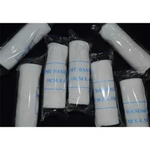 ПБТ эластичный медицинский бинт 10x450 см перевязочный перелом шина первой помощи skim марля