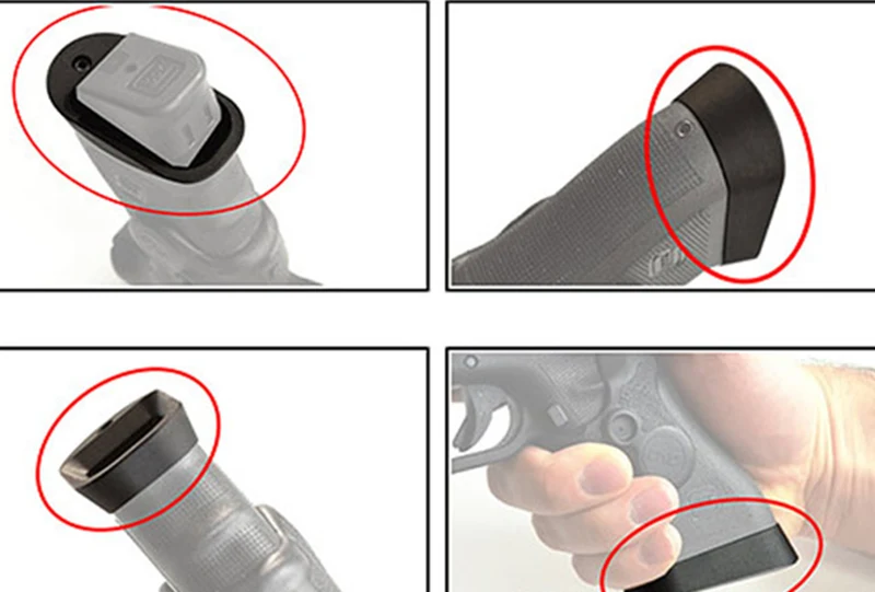 Grip адаптер Тактический GLOCK для 17,19, 22,23, 24,25, 26,27, 28,31, 32,33, 34 база PAD принадлежности для охоты