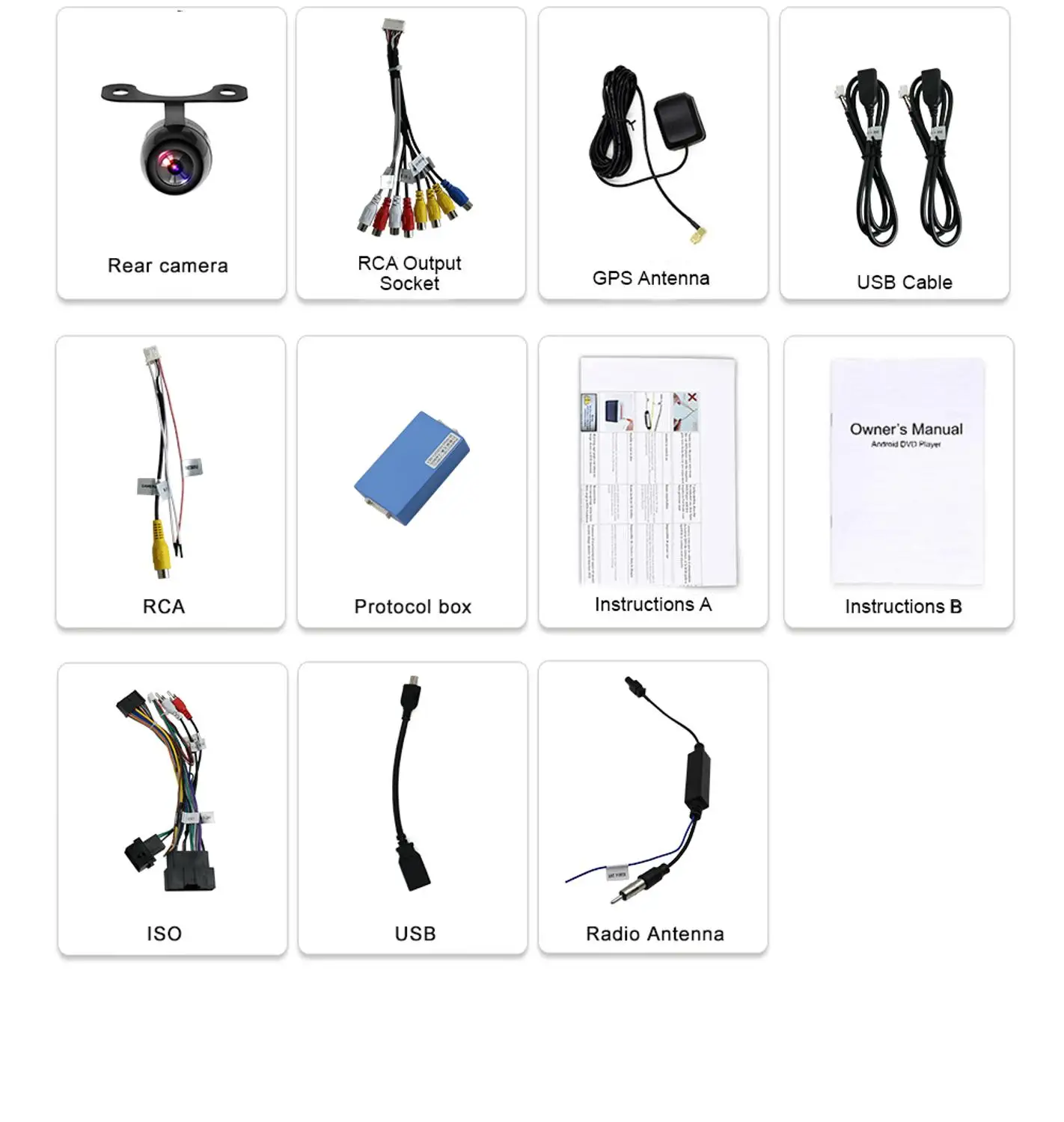 Cheap 1 din 9 inch mirror link Android 9.0 Car radio for Ford For Focus 2012-2017 Bluetooth wheel control Multimedia Player Autoradio 3