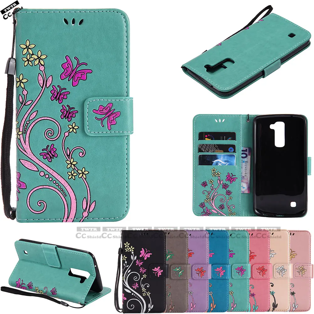 

Flip Case for LG K8 K 8 K350 Case Phone Leather Cover for LG K350E K350 E K 350N 350E K350K K350Y K350F K350AR K350TR 4G LTE bag