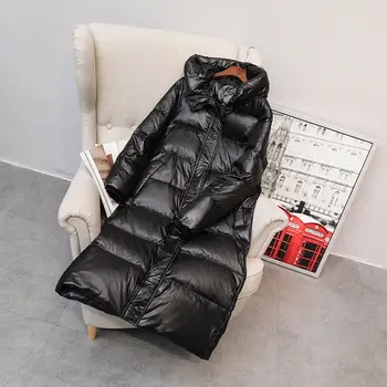 

Hoodies White Duck Down Winter Jacket Women Warm Parkas Long Jacket Female Thick Winter Coat Down Jacket Women Parka Mujer C5587
