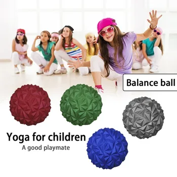 

PVC Half Yoga Fitness Ball Exerciser Water Cube Diamond Pineapple Ball Balance Training Point Massage Board for Children