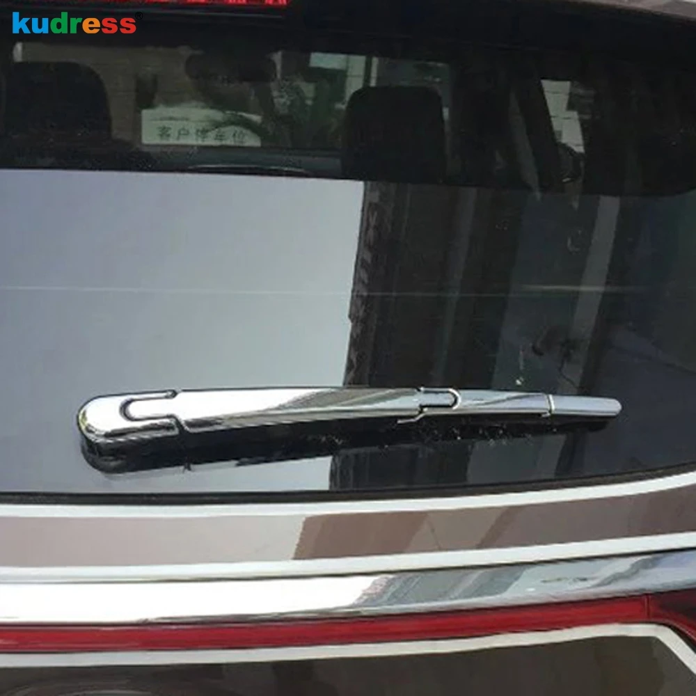 

For KIA Sportage 2017 2018 Car Styling ABS Chrome Car Rear Window Windshield Windscreen Wiper Cover Trim accessoires