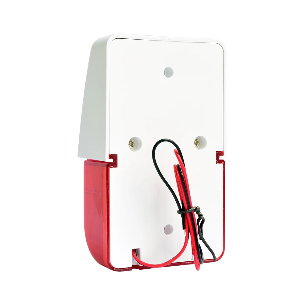 Проводная стробовая сирена 12V 24V 220V звуковая сигнализация с тактовой мерцающей