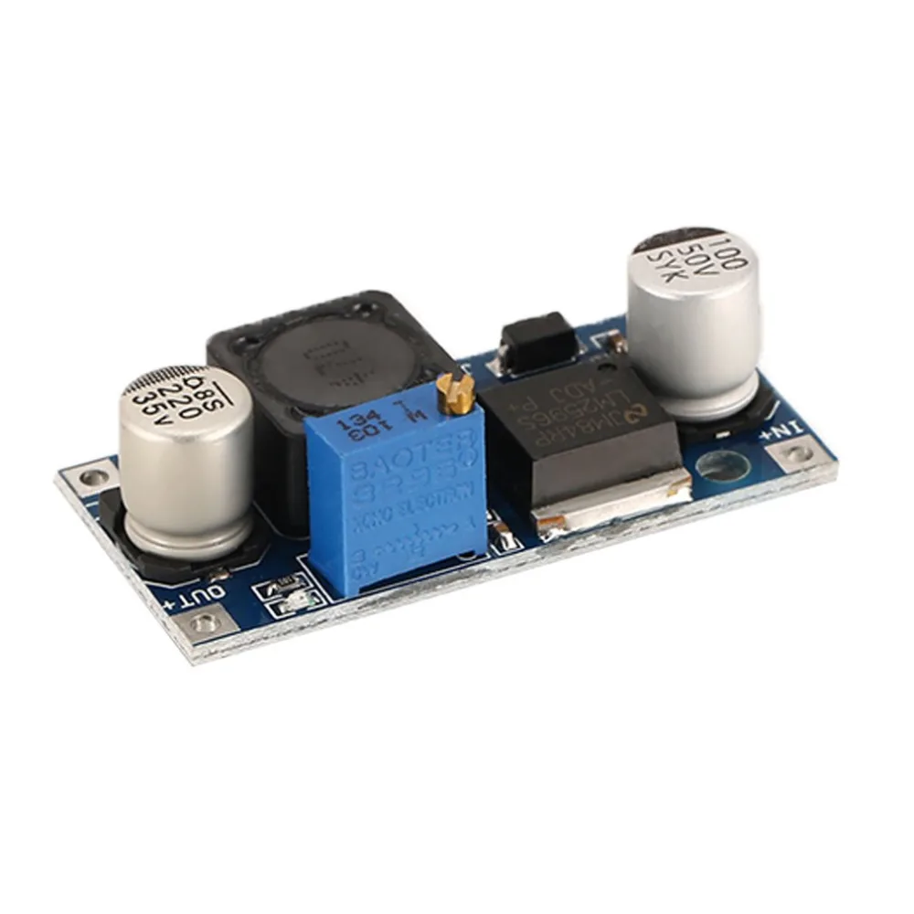 LM2596S DC понижающий модуль 4 5 40 V 3A Регулируемый питания постоянного напряжения