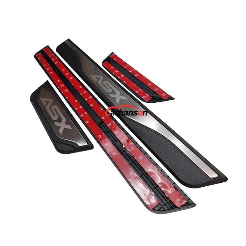  For Mitsubishi Asx 2019 Car Styling Accessories Stainless Steel Door Sill Scuff Plate Protectors Gu