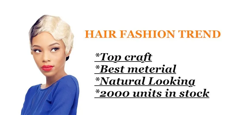 short human hair wig 1