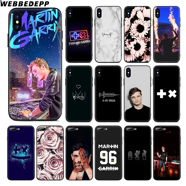 WEBBEDEPP Martin Garrix DJ Soft Silicone Case for Apple iPhone 11 Pro Xr Xs Max X or 10 8 7 6 6S Plus 5 5S SE TPU |