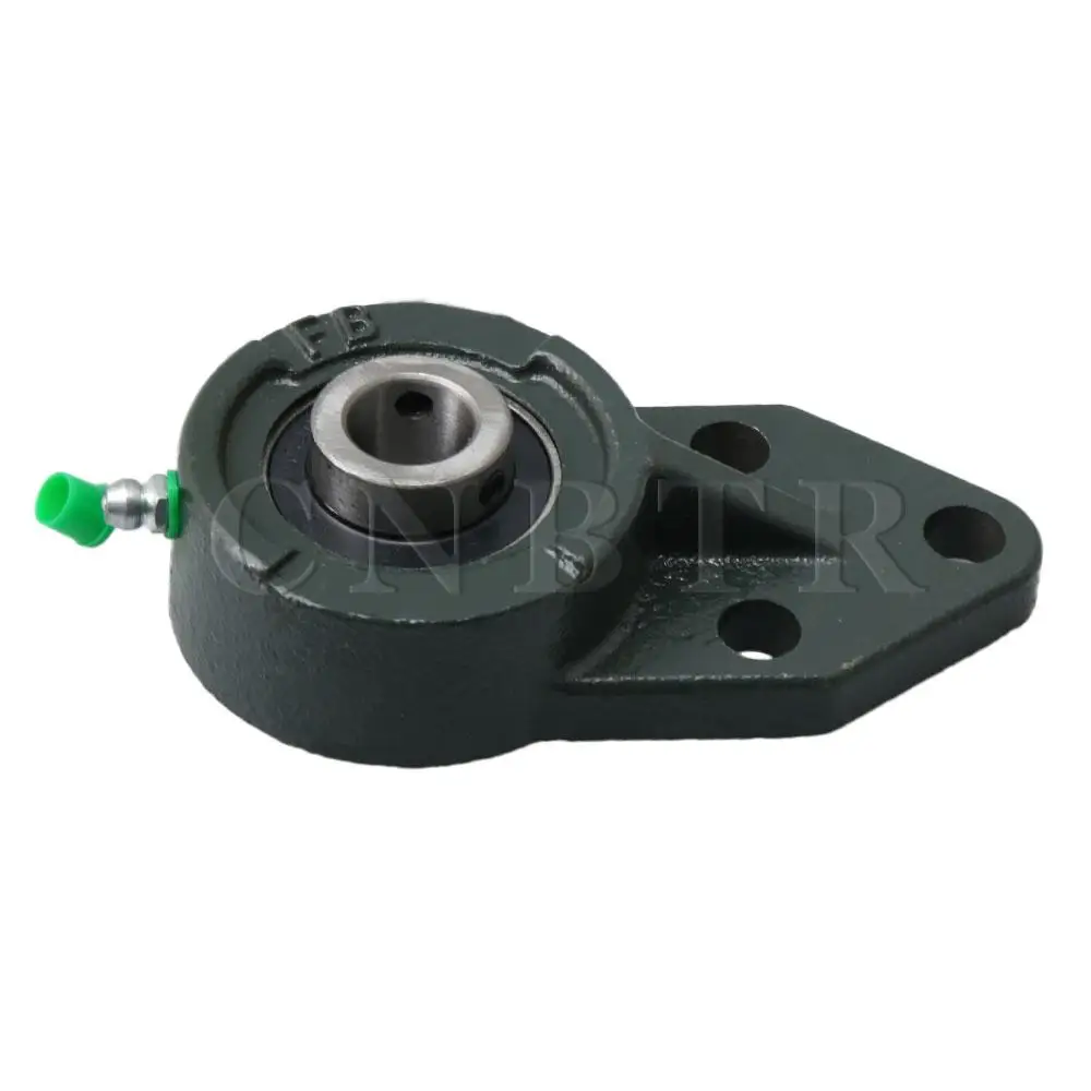 

CNBTR UCFB202 Cast Iron Base Pillow Block Bearing 15mm Bore Self-Alignment