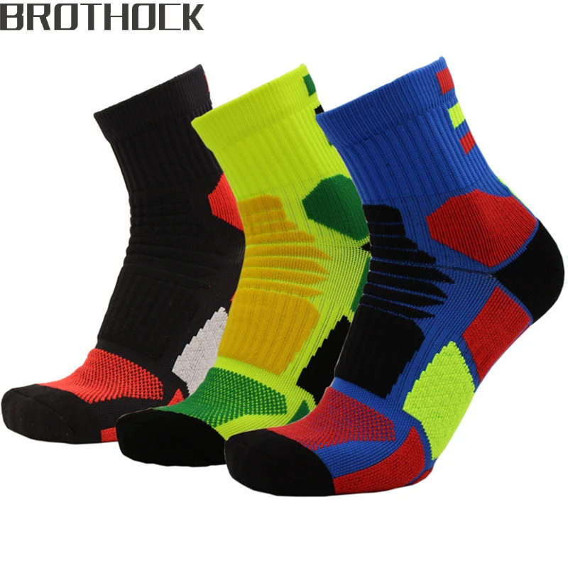 

Brothock Basketball socks cotton towel end men's sports socks thickness sweat breathable factory outlets a hair can customized