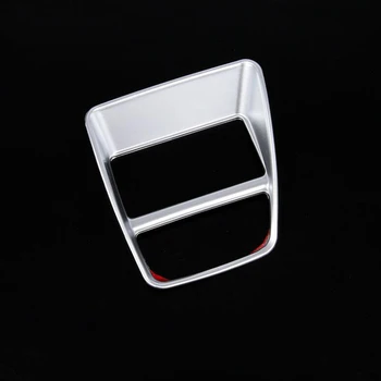

For Acura TLX 2018 1PC Matte Silver ABS Chrome Car Interior Headlight Adjustment Cover Trim Moldings Car Styling Accessories