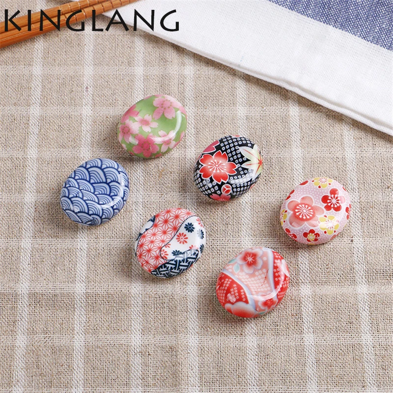 

6pc/set Japanese HENGFENG ceramic chopstick rest