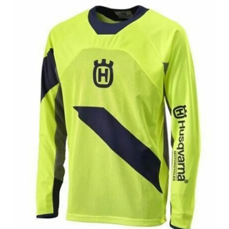 

2019 Enduro MTB Downhill Shirt Offroad Motocross Jersey husqvarna Mountain Bike DH Bike Clothes Larga Cycling Clothing