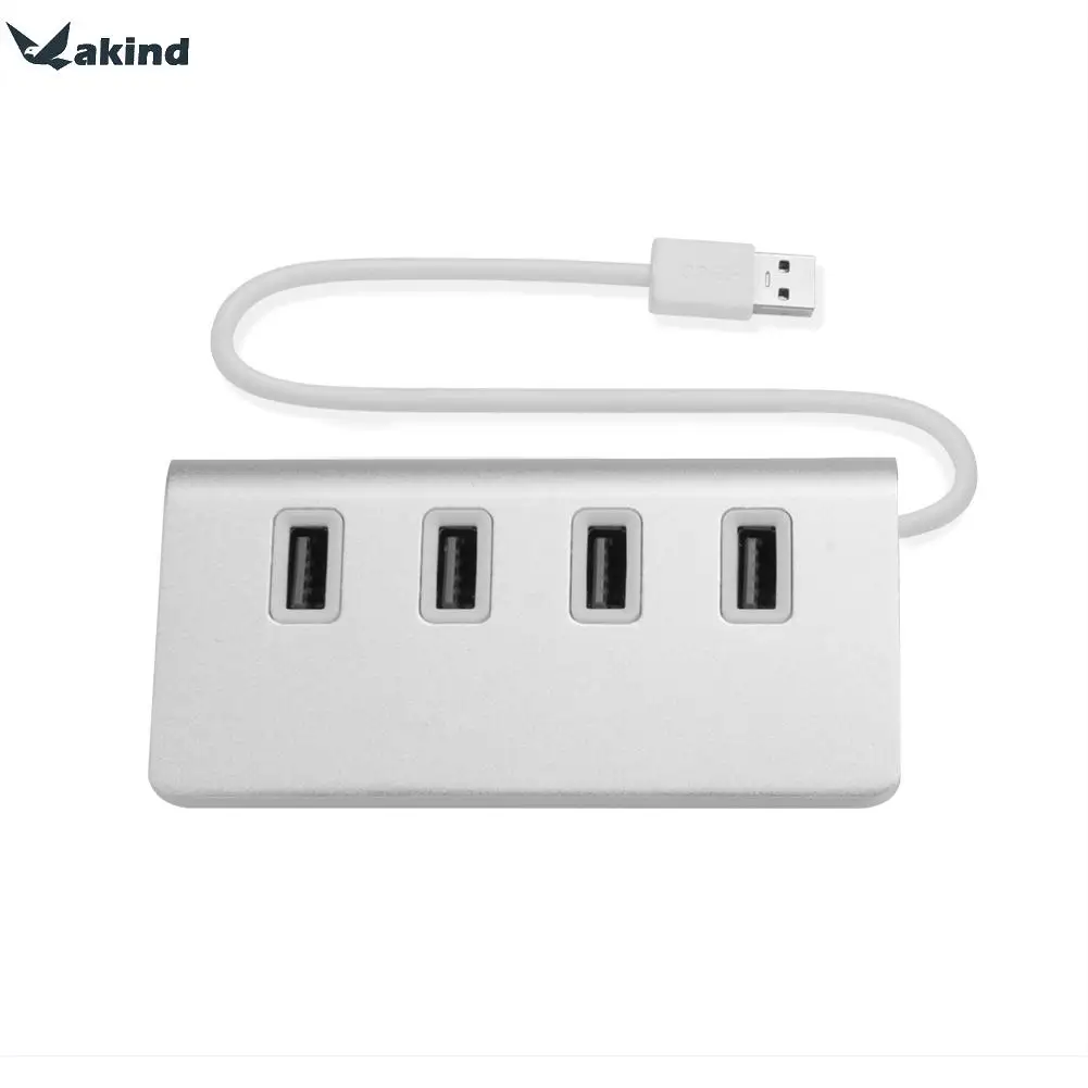 Premium Aluminum 4 Port 2 0 USB Hub Cable For iMac MacBook Mac font b Mini