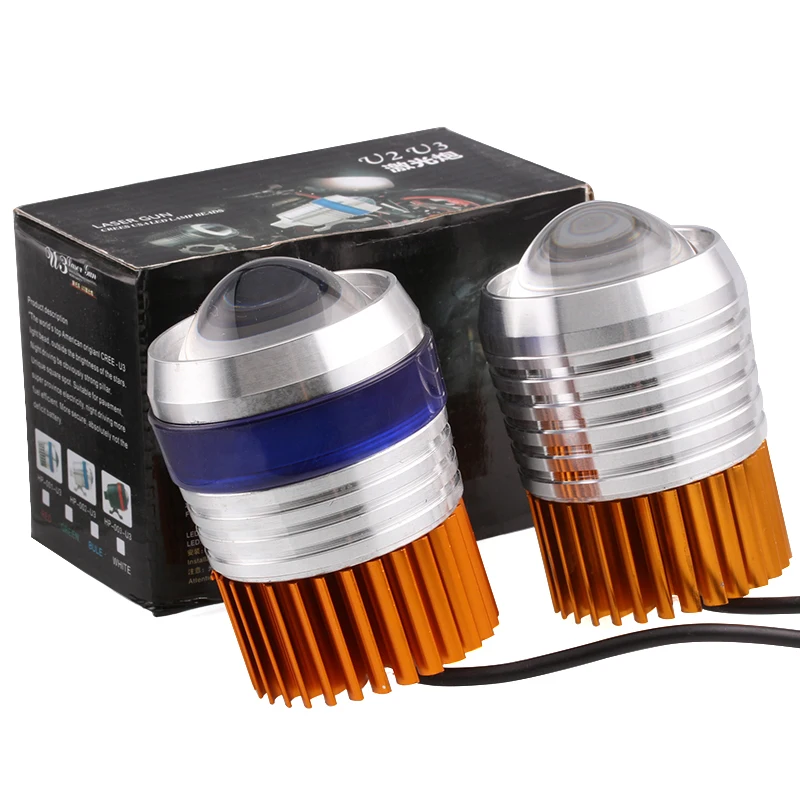 

12-60V U2 U3 LED Motorcycle Motorbike 1200LM High Low Flash Motorcycle Waterproof Driving Fog Spot Light TDP006