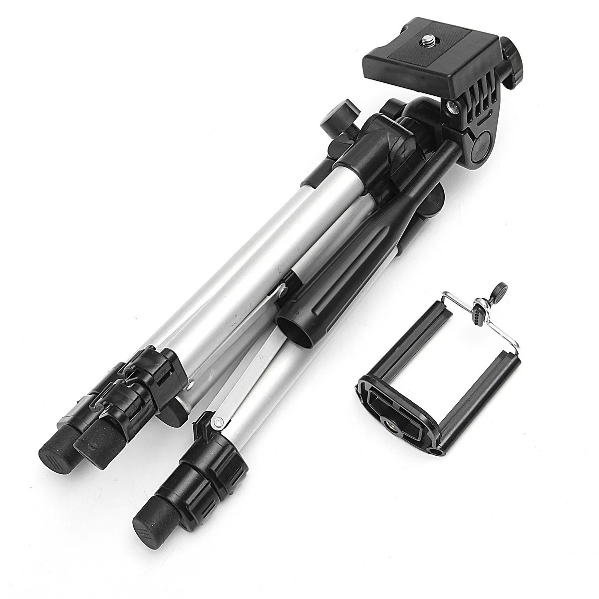  35-105cm Lightweight Aluminum Mini Tripod 4 Sections Universal Camera Tripod Camera Stand Photo Tri