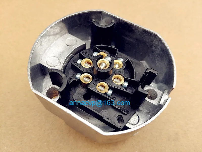 7 PIN trailer plug socket trailer connector trailer parts trailer adaptor (8)