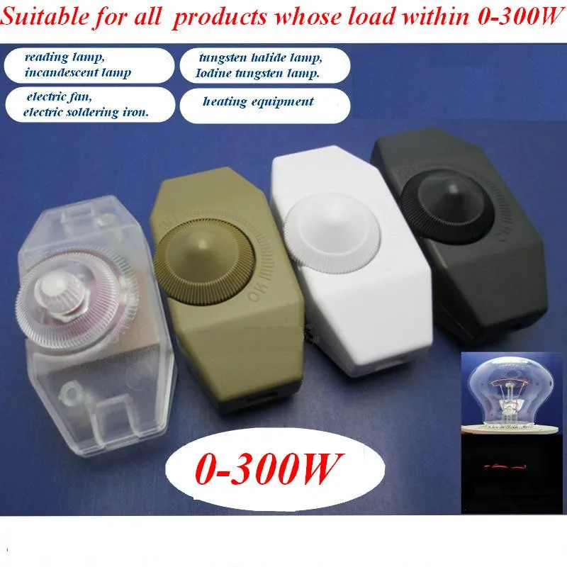 5pcs Dimming Switch Adjuster for Reading lamp Incandescent lamp Heating