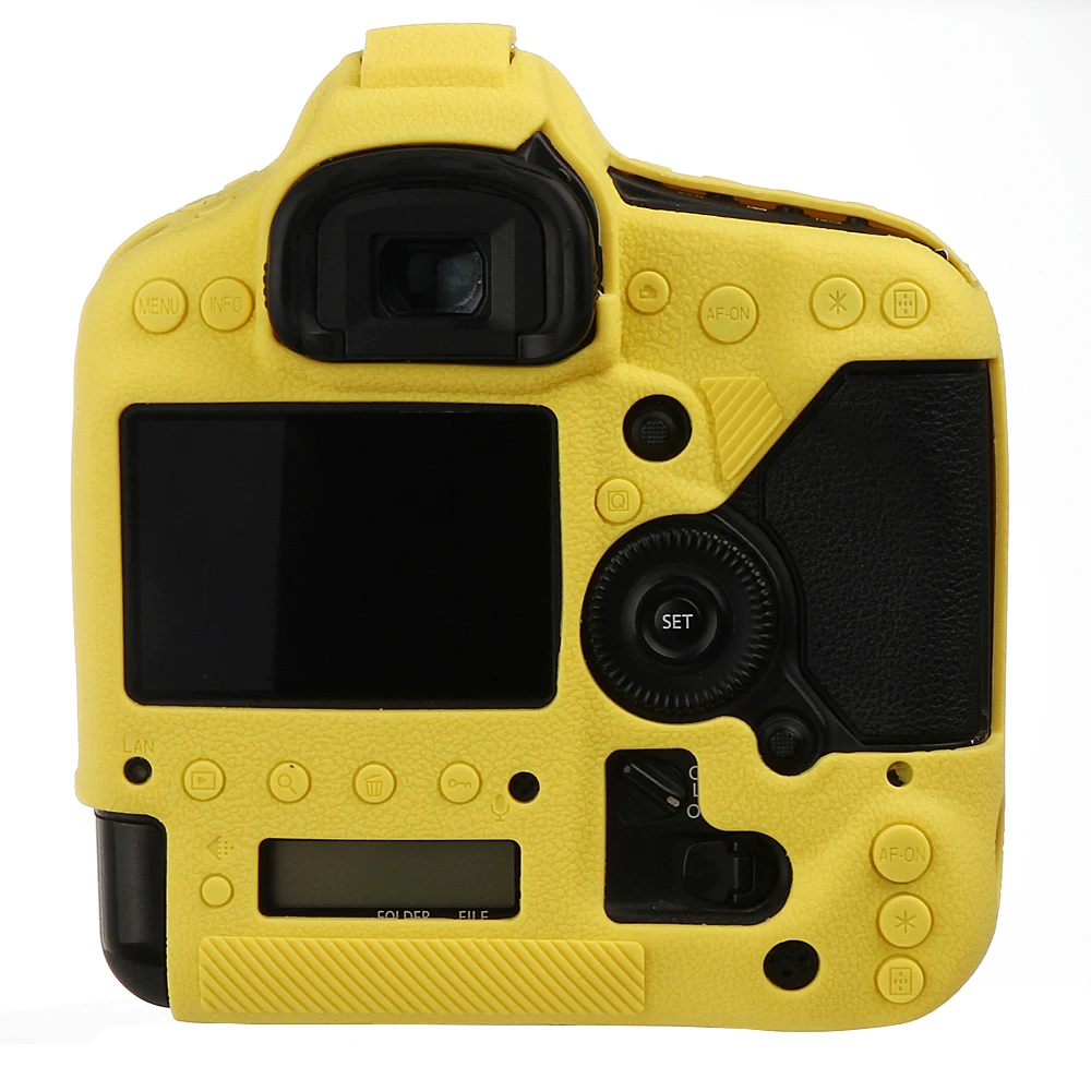 Qualidade de Borracha Case do Corpo Pele para Canon Alta Silicone Macio Câmera Proteção 1dx ii Iii 1dxii Bolsa Protetor Capa - Image 3