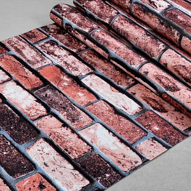 Vintage Brick Stone Look 3D Wallpaper - Image 6