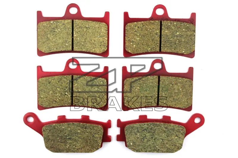 Ceramic Brake Pads Front Rear For FZ6 V/X/Y (4 Piston caliper) 2007