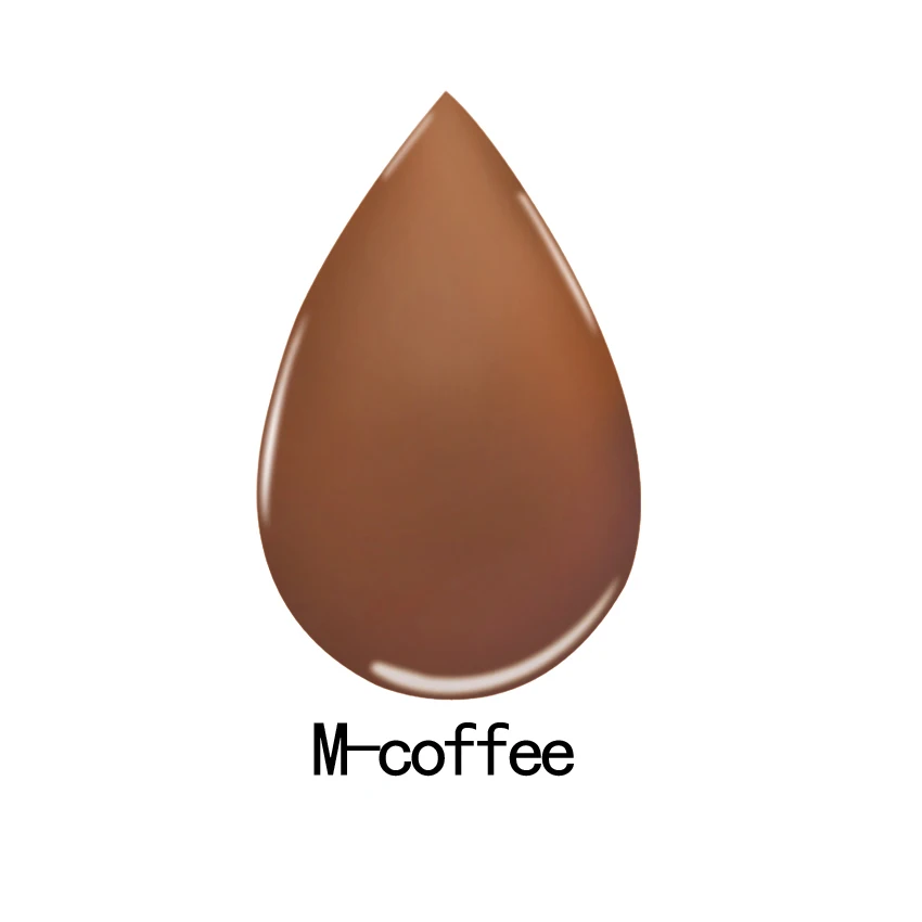 Чернила для татуажа PCD пигмент бровей Перманентный Макияж Красота M Coffee чернила