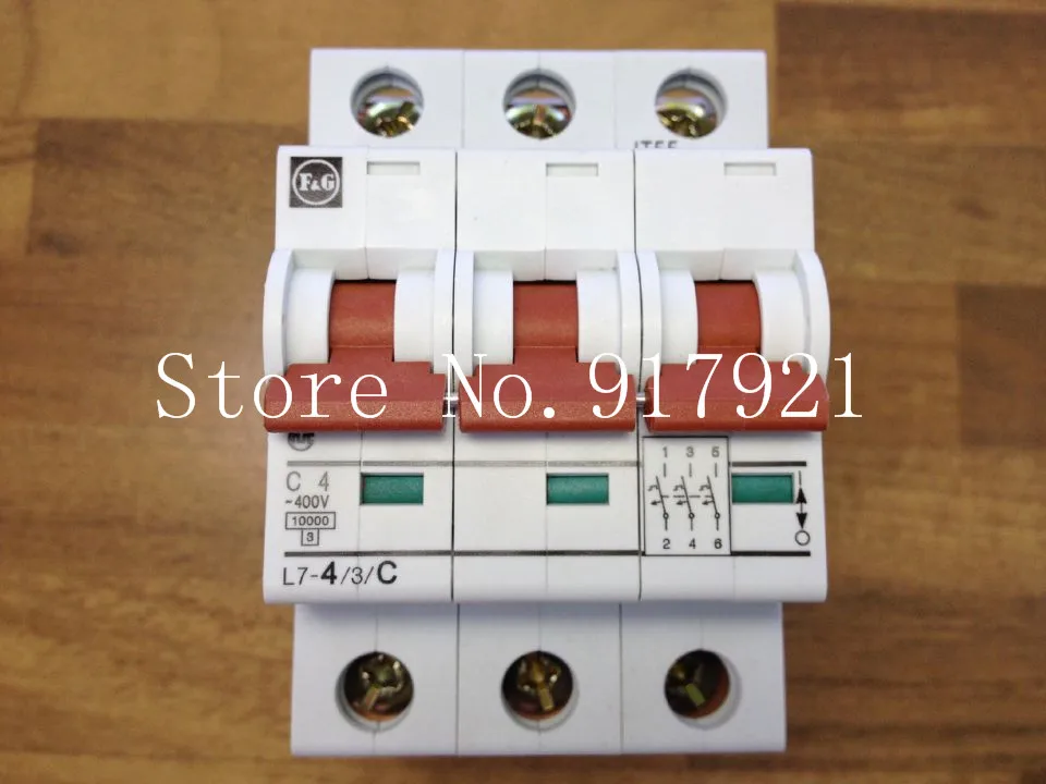 

[ZOB] The original German MOELLER Moeller L7-4/3/C imported miniature circuit breaker 4A3P air switch -